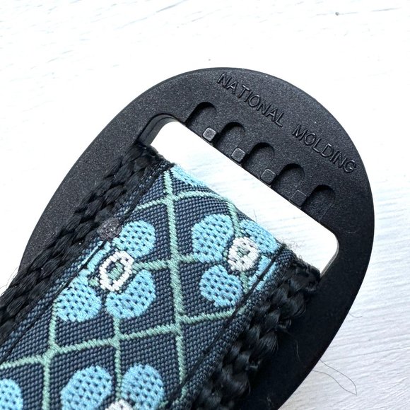 Silverfoot - Blue and Black Floral Belt - Picture 4 of 5